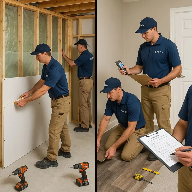 Repairs and Reconstruction process in Greensburg, OH